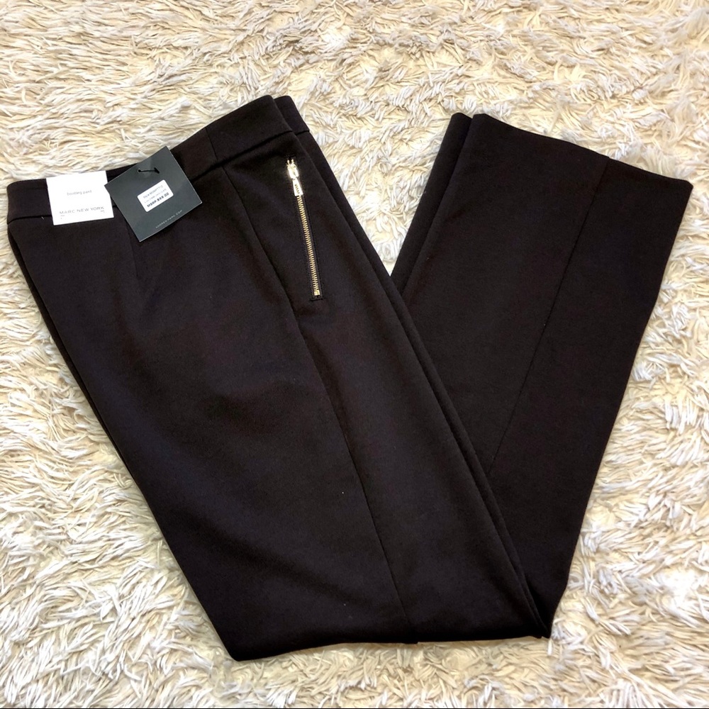 🆕 Marc New York chocolate brown bootleg pants 10